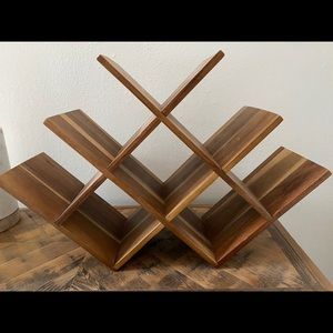 Threshold Acacia Wood Wine Rack